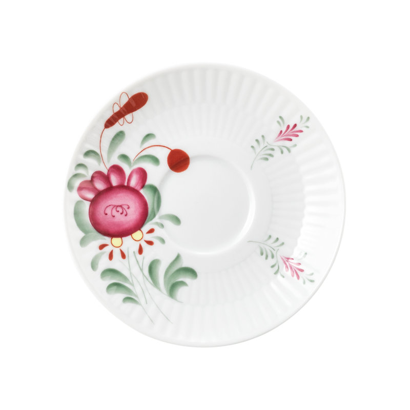 Amina East Frisian Rose Saucer