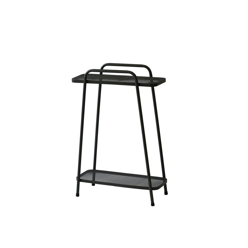 Grumium Modern Plant Stand 2 Shelf Tall, H88 x L60 x D26cm