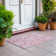 Malek Indoor/Outdoor Area Rug with Non-Slip Backing