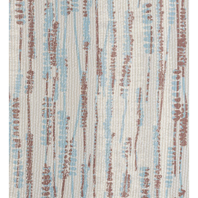 Tapis 61 x 91 cm, lavable à la machine, dos antidérapant, intérieur/extérieur - Motif roseaux