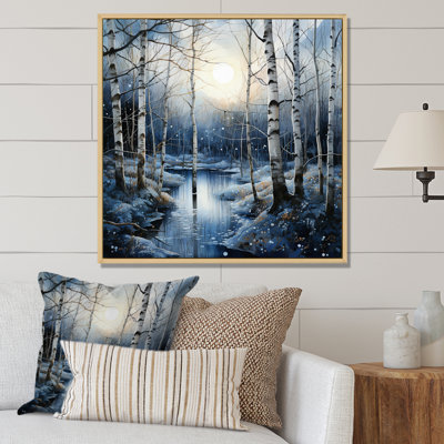 " Birch Woods Mystic Moonlight IV "
