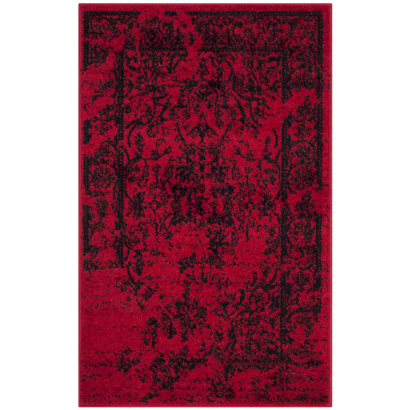 Stromsburg Damask Area Rug, Rectangle 76 X 122 cm