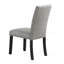 Ensemble de salle à manger moderne et classique en bois naturel avec plateau rectangulaire en bois et chaises de chevet 6X