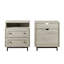 Tables de chevet 2 tiroirs Minot avec double port USB-268238734