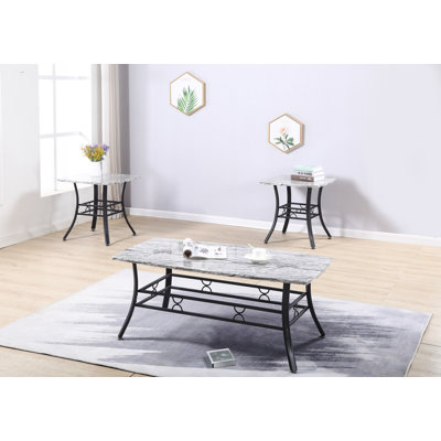 Jakel 3 - Piece Living Room Table Set