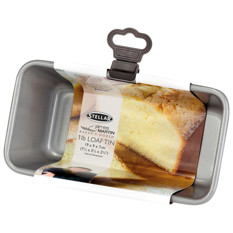 Stellar James Martin Bakers Collection, 1lb Non-Stick Loaf Tin, 900ml