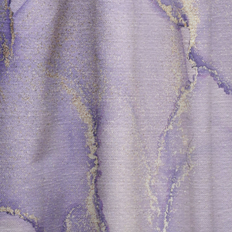 Panneau de rideau simple semi-diaphane avec passe-tringle Abstract, L 52 po x L 120 po