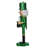 Kurt Adler 15-Inch Wooden Irish Nutcracker on Shamrock Base