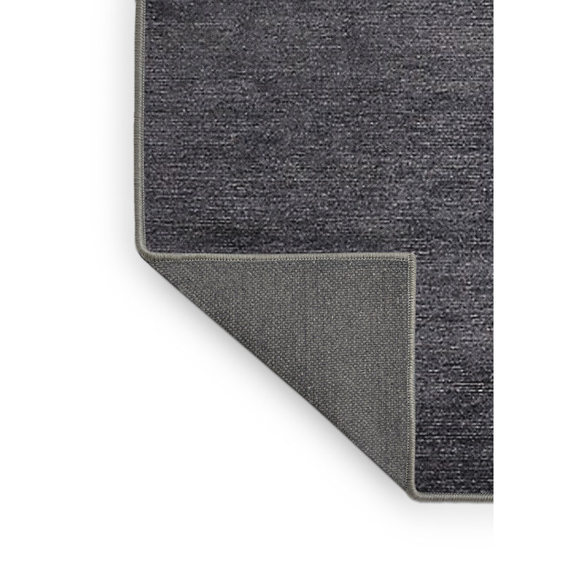 Tapis oriental gris / noir, Rectangle 5 pi x 8 pi