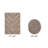Annaclara Premium 100% Cotton 1990 GSM 2-Piece Tufted Chevron Bath Rug Set with Non-Slip Spray Latex Backing, OEKO-TEX® Certified, Super Absorbent and Machine Washable, Beige-71048580-122444780