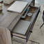 Bureau, finition grise