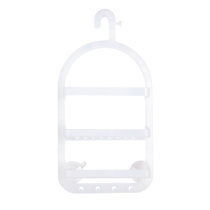 Bath Bliss White Plastic 2-Shelf Hanging Shower Caddy 4.53-in x 11.02-in x  20.87-in in the Bathtub & Shower Caddies department at