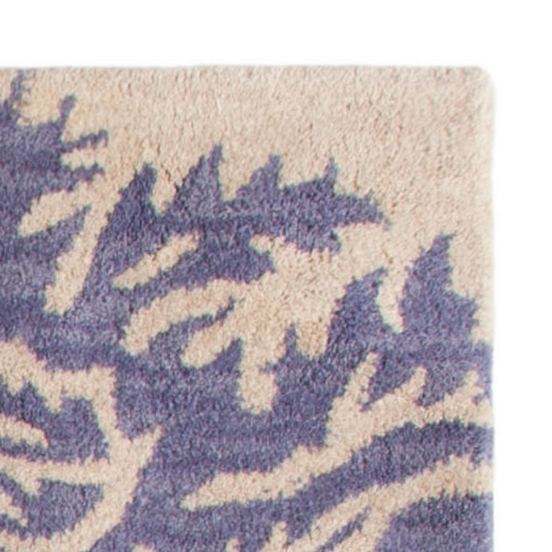 Tapis beige en laine touffeté à la main Amory, Rectangle 8 pi x 10 pi