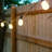 Ambience Pro 27 ft. Outdoor Solar-Powered LED String Lights with 12 Warm White S14 Flame-Effect Bulbs, Weatherproof, Commercial-Grade Cord