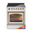 ILVE Nostalgie II Noblesse 30 inch Induction Range (Triple Glass Door, RAL)-1578985389