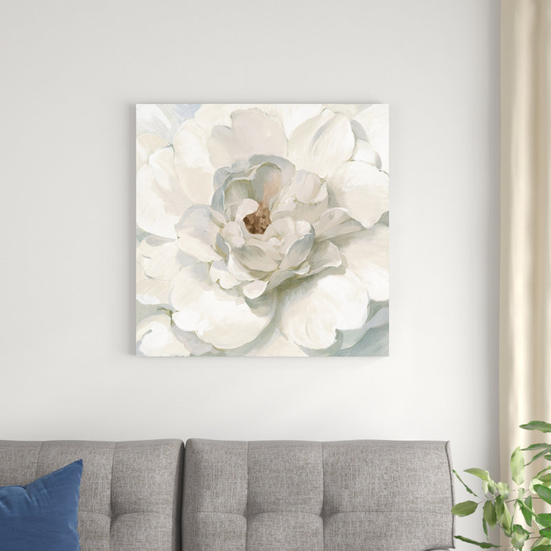 Pivoine neutre, H 30 po x l 30 po
