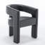Chaises de salle à manger rembourrées Caleb-118338595