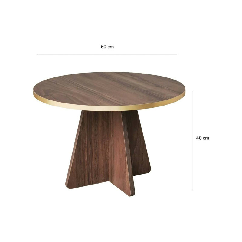 Abla Coffee Table, Walnut