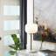 Lampe de table blanche 22,7 po
