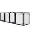 Barrière pour animaux autoportante-87826283