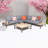 FSC1 Aspen 6 Seat Modular Set 1 Coffee table, 1x R BENCH 1 X L BENCH. I PC CORNER