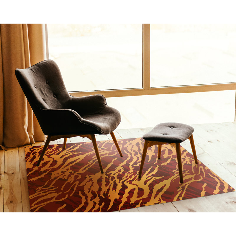 Navid Hard Floor Rectangular Chair Mat, 90 x 120cm