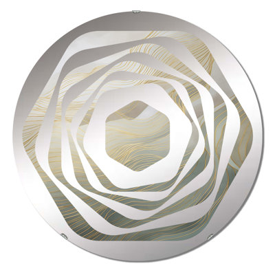 Brinesha - Miroir décoratif Amorphe