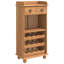 Wine Cabinet ASKIM Solid Pine Wood Storage Kitchen Rack Traditional Bar-538336427
