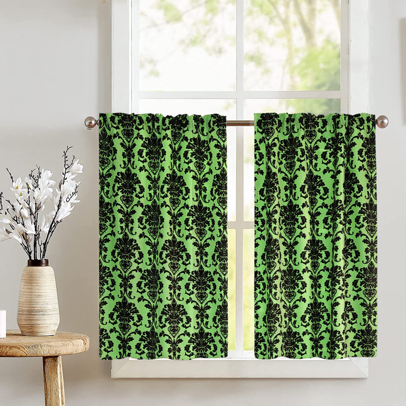 Rideaux Popeline, Lime Green