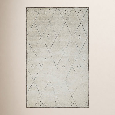 Carolan Brown Gray Hand-Tufted Wool Rug