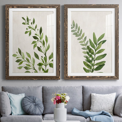 " Botanical Wash I " 2 - Pieces