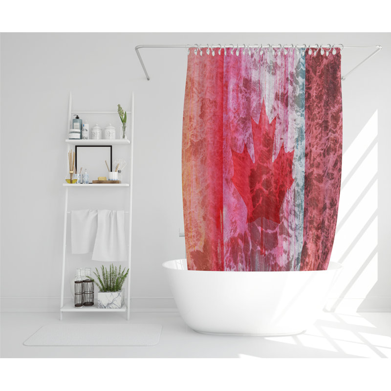 Dilreet Polyester Shower Curtain Set