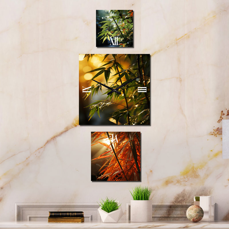 Ellalouise Metal Wall Clock