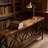 Coffee Table,Industrial Sofa Table,2-Tier Console Table-1599390758-1599390757
