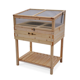 Wood Raised Garden Bed