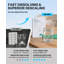 Countertop Ice Maker 33Lbs/Day, Chewable Sonic Ice, Self-Cleaning, Quiet And Compact For Home, Kitchen, Office, Parties And Camp-123807750-133761389
