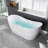 Vital 71'' x 31.5'' Soaking Acrylic Bathtub-74567559-107102846