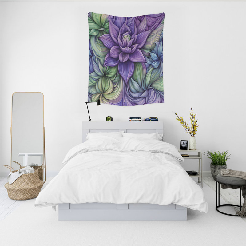 Tapisserie murale, H 80 po x l 68 po x P 0,8 po