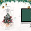 1.74' H Artificial Pine Christmas Tree