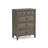 Isiah 30''W Wood 4-Drawer Chest with Felt-Lined Top Drawers
