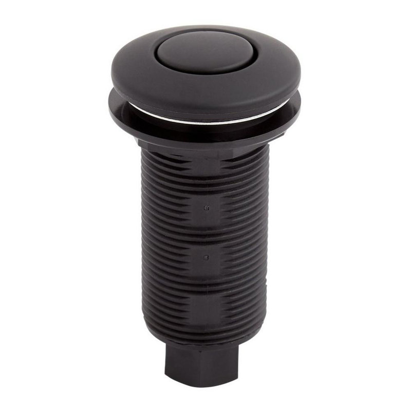 Air Switch Button for Garbage Disposal, Matte Black