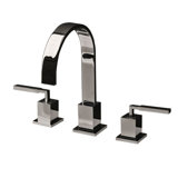 Kubista Widespread Bathroom Faucet with Drain Assembly