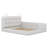 Upholstered Platform Bed With Reading Lights-1982148911