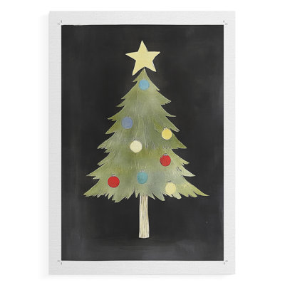 Christmas Holiday Art IV - Impression sur toile seulement - NON-CADRE