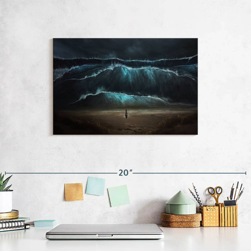 Gillard Tidal Wave, 8" H x 12" W