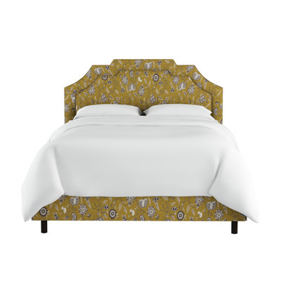 Lit plateforme tapissier Edmondson