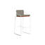 Sandur Patio Bar Stool with Cushion-32087487-34011456