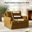 Chaise parsons surdimensionnée avec accoudoirs uniques Terren-655891812