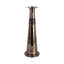 Support à pilier et effilage moderne en verre et en aluminium avec forme métallique sculpturale et détail de section médiane enveloppée pour une touche décorative élégante dans un décor contemporain élégant-1563473273