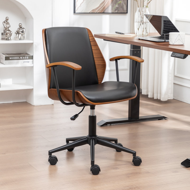 Chaise de bureau Bryonie, Noir